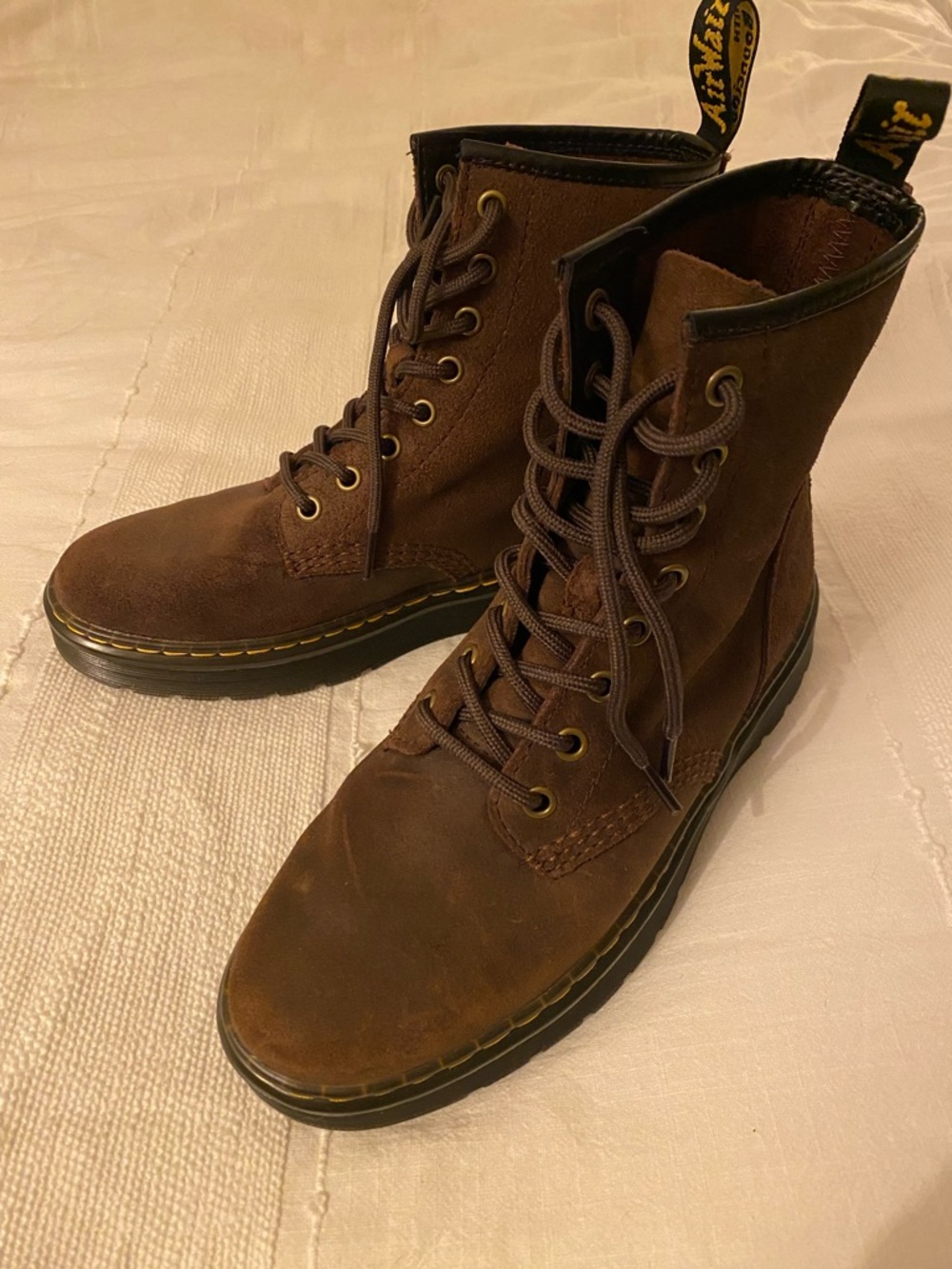 Dr. Martens Brown Zavala Suede